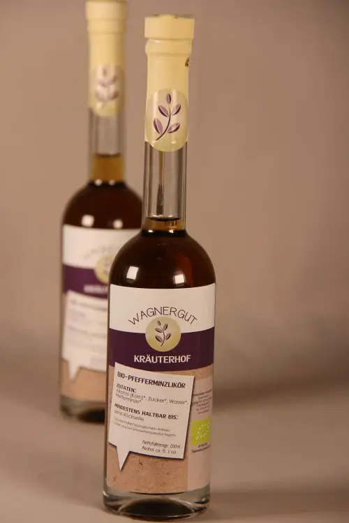 Pfefferminzlikör BIO
